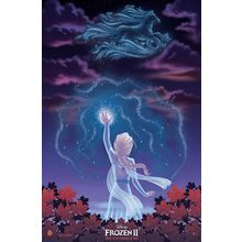 Frozen II (2019)_29 Movie Film Poster Canvas iconic design