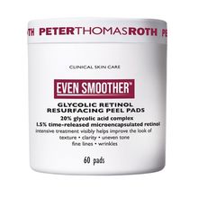 Peter Thomas Roth Even Smoother Glycolic Retinol Resurfacing Peel Pads (U) 60...