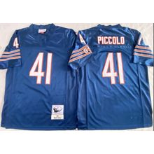 Chicago Bears #41 Brian Piccolo Throwback Jersey Blue