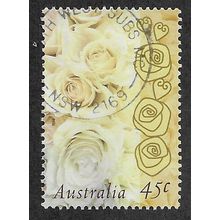 AUS 1998 45c 'GREETING STAMP - ROSES' FINE USED (EBID68-312)