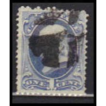 Used 156 1c Benjamin Franklin Barely Clears RA0232