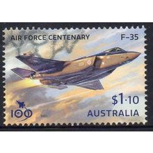 Australia 2021 Air Force Centenary - F-35 $1.10 Sheet Used