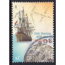 Australia 2016 400th Anniversary of the Landing of Dirk Hartog $2 Used