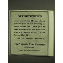 1903 Prudential Trust Company Ad - Opportunities