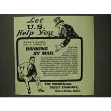 1903 Prudential Trust Company Ad - Uncle Sam