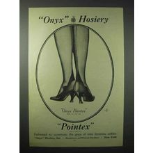 1923 Onyx Hosiery Ad