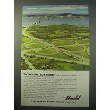 1952 Budd Company Ad - Anywhere but Here