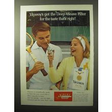 1964 Viceroy Cigarettes Ad - For the Taste That's Right