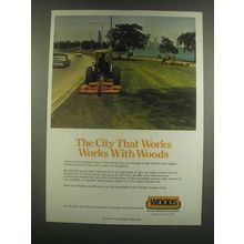 1985 Woods Mowers Ad - The City That Works