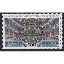 GER 1998 300pf '250TH ANN OF BAYREUTH OPERA HOUSE' FINE USED (EBID54-600)