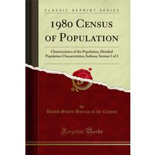 1980 Census of Population (Classic Reprint)
