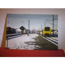 ELECTRIC TRAIN, BERTRIX,, BELGIUM, 2003 photograph.. railway 10 x 15 cms. #