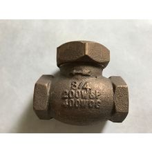 3/4 united brass works, randleman SPRING lift CHECK VALVE live steam,200wsp,400