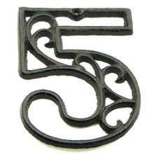 Cast Iron Number Five