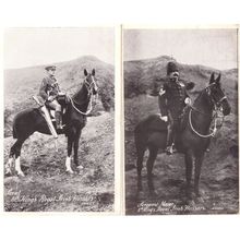 8th Kings Royal Irish Hussars 2x Military Dainty Novels Postcard s