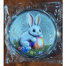 1 Oz Silver Proof Collectible High Relief Easter Rabbit BUYER CHOOSES SERIAL #