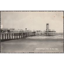 Pier, Scheveningen, 19 Mei 1961 - Van der Hoek Foto Briefkaart