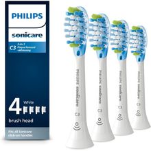 Philips Sonicare Genuine C3 Premium Plaque Control Toothbrush Heads, 4 Brush Hea