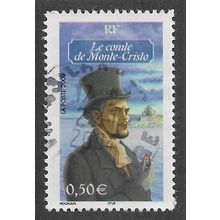 FRA 2003 50c 'LITERATURE -LE COMTE DE MONTE CARLO' FINE USED (EBID55-998)