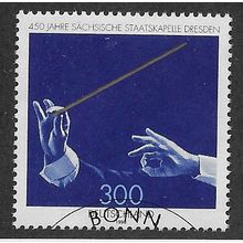 GER 1998 300pf '450TH ANN OF SAXONY HALL, DRESDEN' FINE USED (EBID60-275)