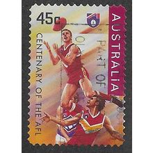 AUS 1996 45c(S/A) 'CENTENARY OF THE AFL' FINE USED (EBID63-091)