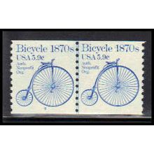 1901 5.9c Bicycle Very Fine MNH Dry Gum CNP Left 4 QA0180