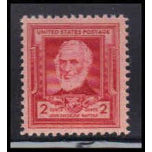 865 2c John Whittier Fine MNH KA2659