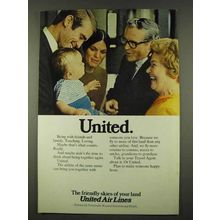 1973 United Air Lines Ad - United
