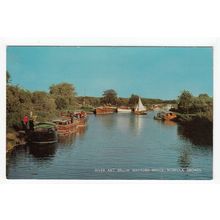 River Ant Below Wayford Bridge Norfolk Broads Postcard 0301