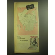 1945 Houbigant Chantilly Perfume Advertisement - art by Phyllis Rowand