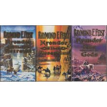 Krondor, by Raymond E Feist. Riftwar Legacy. 3 books