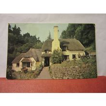 TEA ROOMS, SELWORTHY, SOMERSET. used vintage postcard 1965 pm =