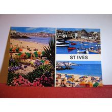 multiview, ST. IVES .CORNWALL unused postcard NPO Dexter =