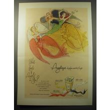 1955 Angelique Perfume Ad - What kind of Angel are you?