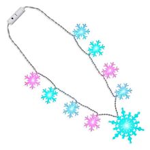 Huge Snowflakes Color Changing Necklace