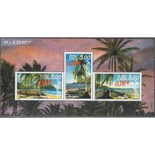Mayotte 1999 Michel Bloc Feuillet 2 Neuf ** Cote (2002) 13.50 € Pirogue