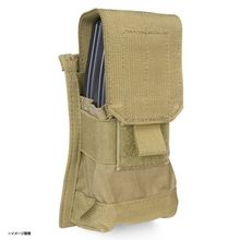 BLACKHAWK Tactical 2 Rifle Mag Pouch Tan Fabric Closure MOLLE Attachment