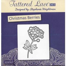 Tattered Lace. Christmas Berries Die. Die Cutting Cardmaking Scrapbooking