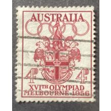 AUSTRALIA 1956 SG 0290 USED #2