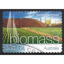 AUSTRALIA 2004: RENEWABLE ENERGY - 50c BIOMASS USED (G7)