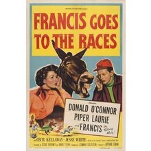 Francis Goes to the Races (1951)_0 Movie Film Poster Canvas iconic design