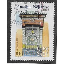 FRA 2001 3F 'FRENCH MOROCCO CULTURAL HERITAGE' FINE USED (EBID55-891)