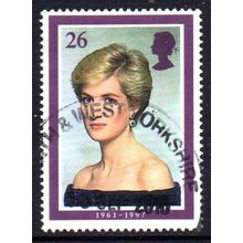 GB 1998 Princess Diana Commemoration - In Evening Dress 1987 26p used