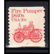 1908 20c Fire Pumper Fine MNH Dry Gum CNS 6 PA5712