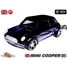 RARE KEY CHAIN BLACK BMW NEW MINI COOPER CUSTOM Ltd Ed.
