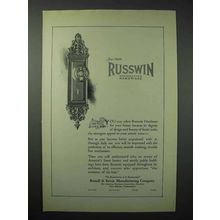 1923 Russwin Hardware Ad