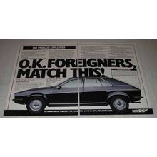 1980 Austin Princess 2 2000HLS Car Ad - O.K. Foreigners