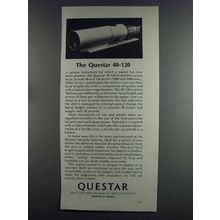 1982 Questar 40-120 Ad