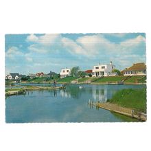 WIDEWATER, LANCING, SUSSEX used vintage postcard by Consatnce 1970 postmark =