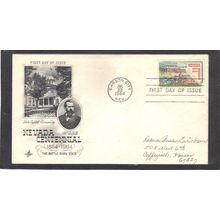 FDC Art Craft 1248 5c Nevada (Cachet-Penciled/A) CV42058